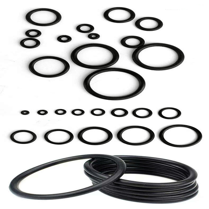 China NBR O-Ring-Kit 5A Schwarz 30 Größen 90 Duro 382-teiliges O-Ring-Kit