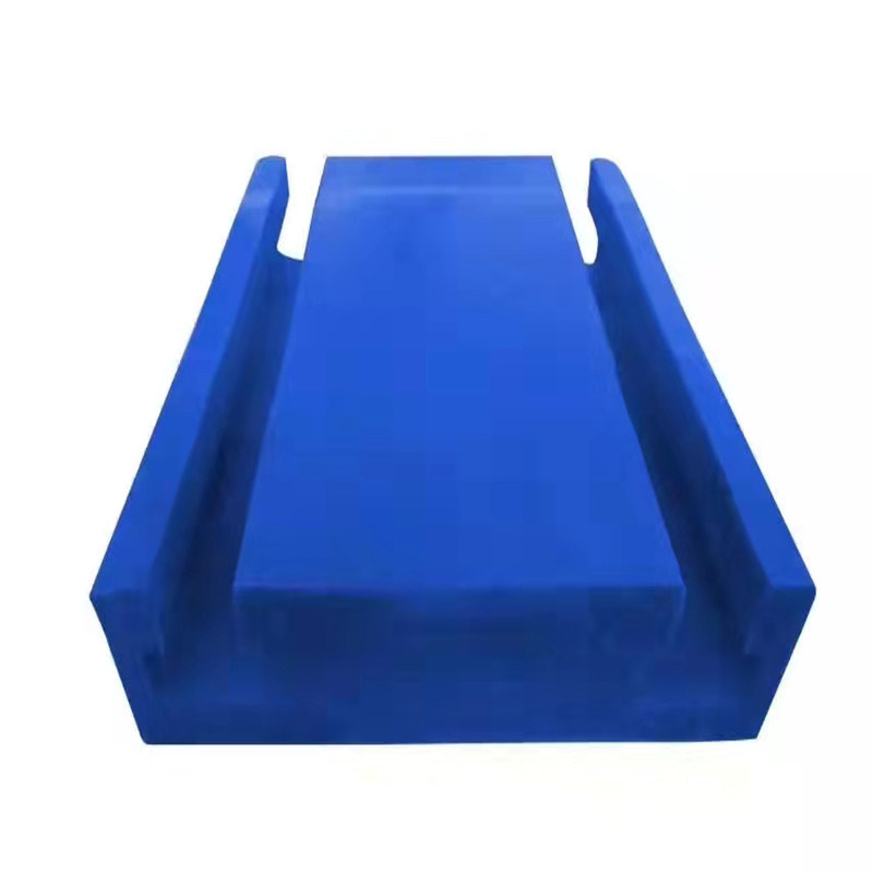 China-Lieferant UHMWPE-Förderer-Seitenführungsschiene / HDPE-Kettenführungsstreifen aus Neuware / OEM-farbige UHMW-Kettenführung