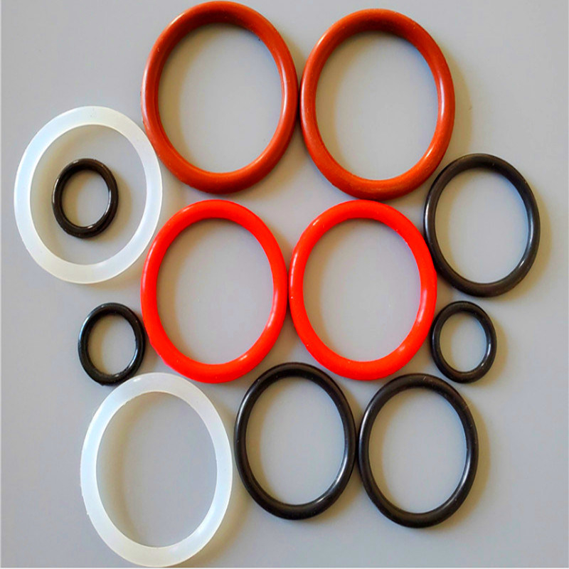 Niedriger Preis Kundenspezifische Gummiteile Gummi-O-Ring NBR/PU/EPDM-Dichtung